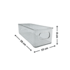 Clear Multi-Use Storage Tub With Lip – Mini for efficient pantry and kitchen organisation.