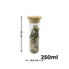 Round Glass Spice Jars with Bamboo Lid – 3 Sizes
