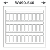 Adjustable Spice Tray – Expanding 490–540W Kitchen Insert for drawer organisers in pantry, enhancing kitchen organisation.