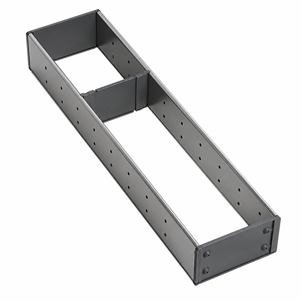 Stainless Steel Utensil Organiser β Double Compartment Holder