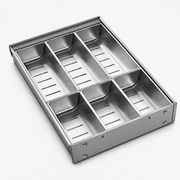 Steel Cutlery Drawer – Stainless Steel Utensil Organiser