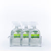 Clear Stackable Tub With Lip – Medium holding cleaning spray bottles, ideal for kitchen organisation and under sink storage.
