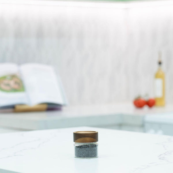 Acacia Screw On Spice Jar β 2 Sizes