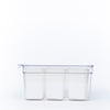 Triple Clear Fridge Organiser with Removable Baskets for efficient kitchen and pantry storage. Ideal fridge organisers for kitchen use.