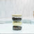 Stackable Round Bamboo Glass Jar – 450ml