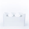 White Pull-Out Organiser with spray bottles for efficient under sink storage in kitchens and bathrooms, enhancing organisation.