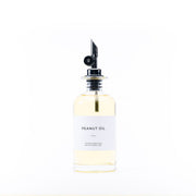 Round Glass Oil & Vinegar Bottle – 350ml Dispenser with modern spout, ideal for kitchen organisers and pantry storage.