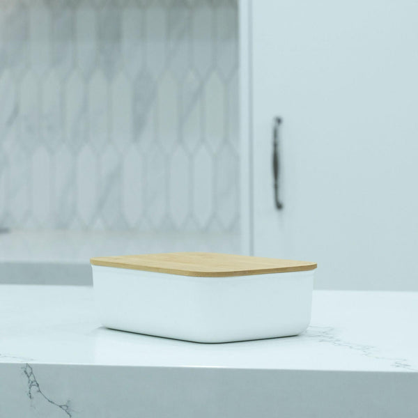 Plastic & Bamboo Storage Containers โ Multi-Purpose Organisers