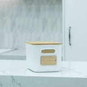 Plastic & Bamboo Storage Containers – Multi-Purpose Organisers