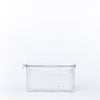 Fridge Storage Container with Single Basket for effective kitchen organisation. Ideal fridge organisers for pantry or drawer systems.