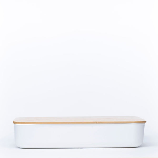 Plastic & Bamboo Storage Containers – Multi-Purpose Organisers, ideal for kitchen and pantry organisation with under sink storage solutions.
