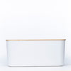 Plastic & Bamboo Storage Containers – Multi-Purpose Organisers, ideal for under sink storage and kitchen organisation.