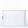 Plastic & Bamboo Storage Containers – Multi-Purpose Organisers suitable for kitchen or pantry use, enhancing storage organisation.