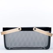 Metal mesh basket for kitchen organisation, part of Family Pantry System Pack, suitable for pantry storage and under sink use.