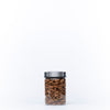 Glass Storage Jar – 550ml with Clear Stainless Lid, ideal for pantry organisation, filled with almonds for kitchen storage organisers.