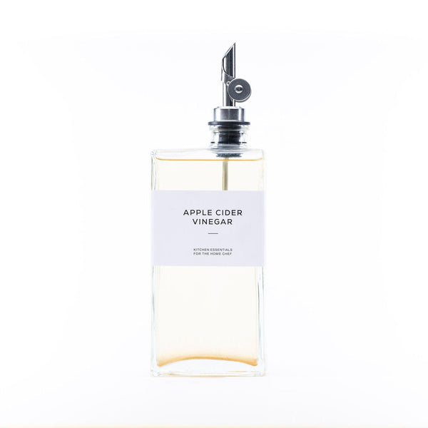 Glass Oil & Vinegar Book Bottle – 500ml Dispenser for kitchen counter storage, perfect for easy pouring and organisation.