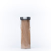 Glass Storage Jar – 1300ml with Clear Top Lid for pasta, ideal for kitchen and pantry organisation, showcasing efficient storage.