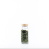 Bamboo Shaker Spice Jar – 250 ml filled with dried herbs, perfect for kitchen and pantry organisation; an elegant glass jar for spices.