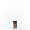 Acacia Screw On Spice Jar – 2 Sizes filled with cinnamon sticks for kitchen or pantry organisation, enhancing drawer organisers.