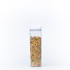 Elegant White Airtight Container – 1600ML ideal for pantry organisation, storing dried goods efficiently.