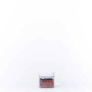 Elegant White Airtight Container – 600ML filled with nuts, ideal for pantry organisation and kitchen storage efficiency.