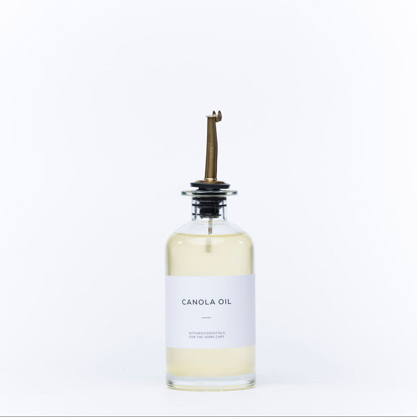 Round Glass Oil & Vinegar Bottle β 350ml Dispenser