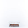 Clear Airtight Stackable Containers – 4 Sizes filled with nuts, ideal for kitchen and pantry organisation and storage organisers.