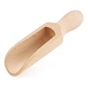 Large Wooden Scoop – Durable Beechwood Kitchen & Laundry Tool for effective pantry and kitchen organisation, ideal for storage organisers.