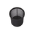Black mesh pen cup for desk organisation, ideal for office storage and space-saving.