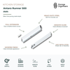 Antaro Runner 500mm pull-out bin drawer runner system with smooth glide steel rails for kitchen storage and cabinet organisation