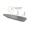 Robinhood Ironing Board | Builtin Ironing Board featuring a retaining arm for efficient storage in kitchen organisation.