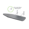 Robinhood Builtin Ironing Board with Retaining Arm for Efficient Home Ironing and Space Saving