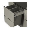 60cm pull out bin with two 35L storage organisers in kitchen cabinet for space-saving