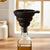 Black Foldable Silicone Funnel for Jars & Liquids