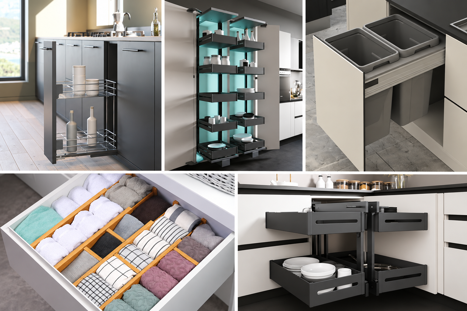 How to Choose Cabinet Organisers for Deep Shelves and Pull-Out Drawers