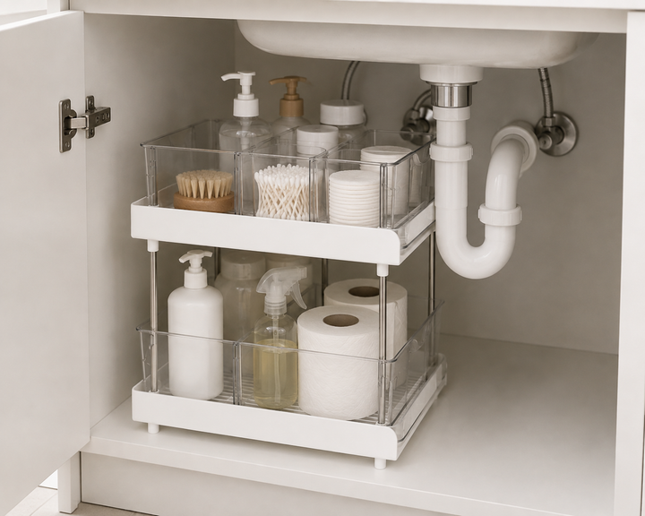 Small Bathroom & Under-Sink Storage Guide