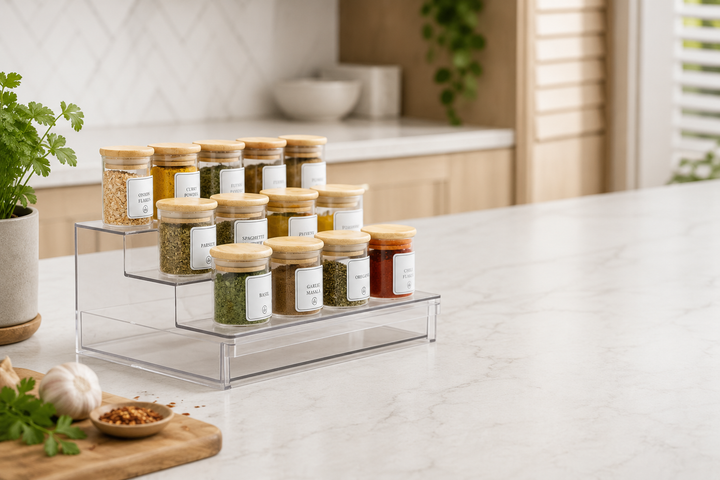 Spice Rack Showdown: Jars vs. Standalone Holders