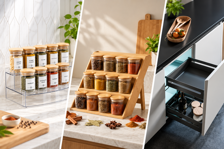 Spice Racks and Storage: Find the Right Setup for Your Kitchen
