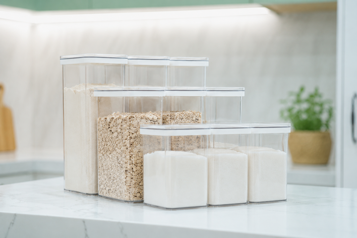 The Ultimate Pantry Sizing Guide Flour, Sugar, and Oats