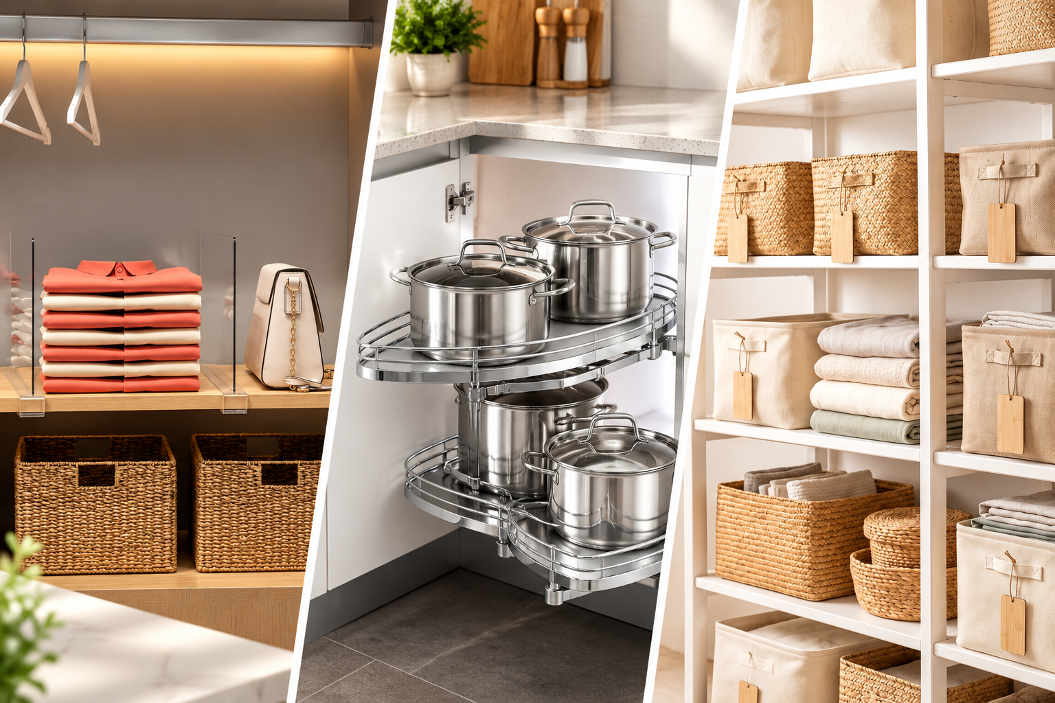 Wardrobe and Storage Solutions for a More Organised Home
