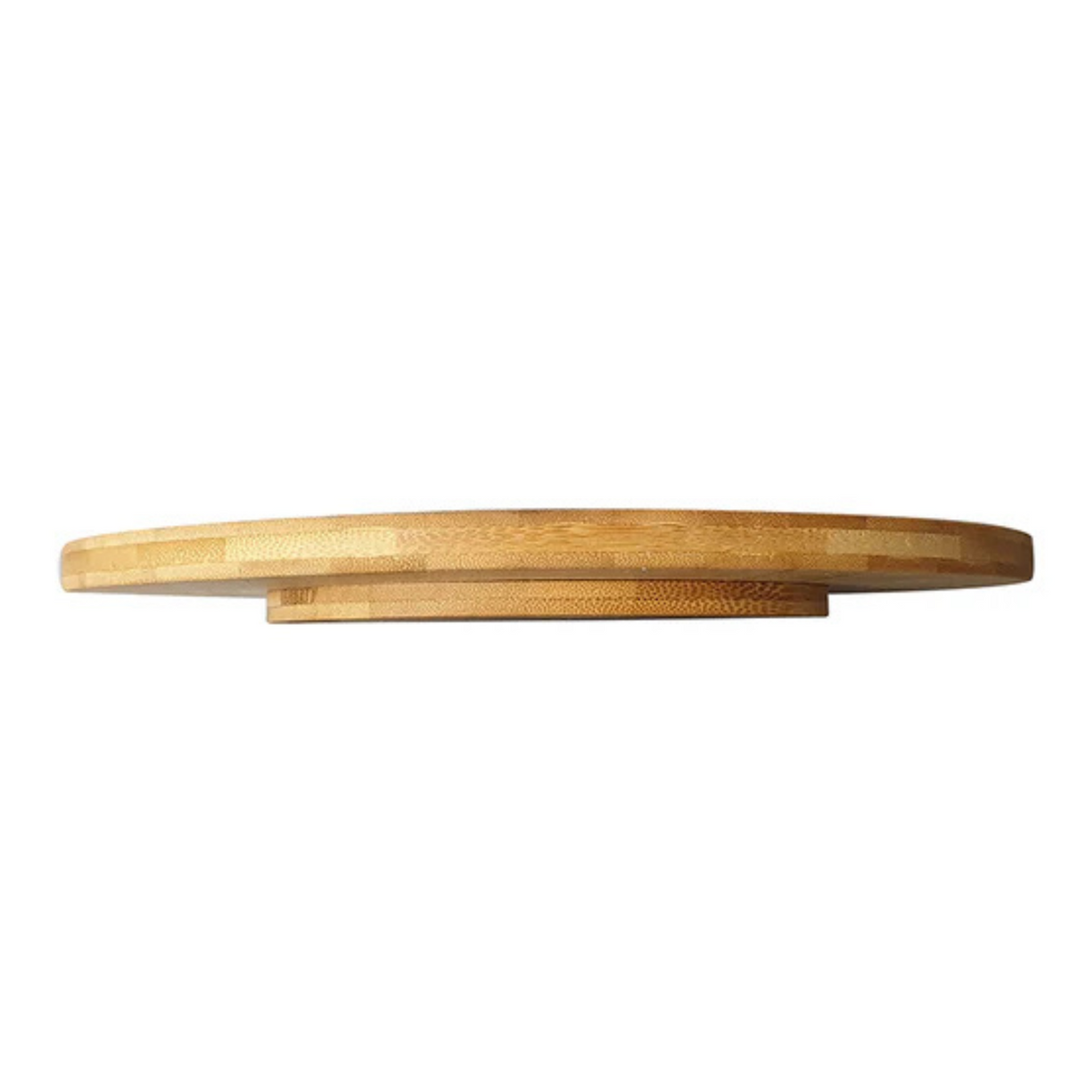 Bamboo Rotating Storage Turntable – Lazy Susan for efficient kitchen organisation, perfect for pantry and under sink storage solutions.