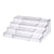 Expandable 4-Tier Clear Spice Rack Organiser