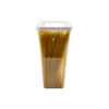 White Airtight Container with Side Clips and Transparent Lid – 1900ML