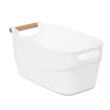 Large White Storage Tub With Handle