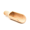 Wooden kitchen scooper for dry goods or spices, ideal for organizing pantry and kitchen storage, enhancing home organisation solutions.