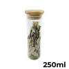Round Glass Spice Jars with Bamboo Lid – 3 Sizes