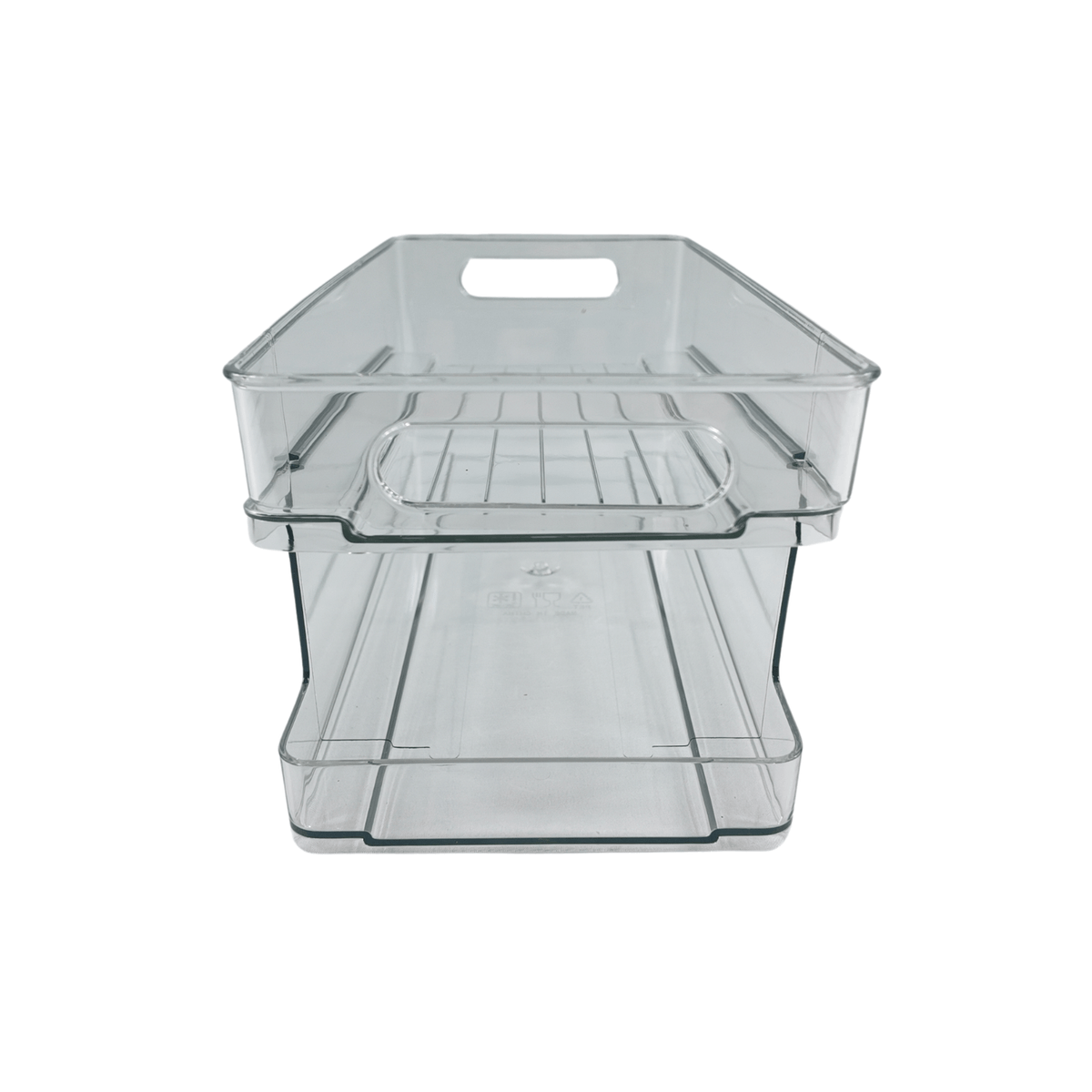 Spin & Store Drink Can Organiser for fridge use, enhancing kitchen organisation with clear storage for easy beverage access.