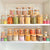 Round Bamboo Glass Pantry Container Set – 35 Pack