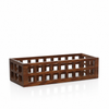 Acacia Perforated Storage Basket – Small