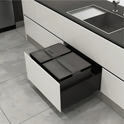 Pull-out Bin 35L for 600mm Cabinet – Blum Compatible, ideal for kitchen under sink storage and organisation.